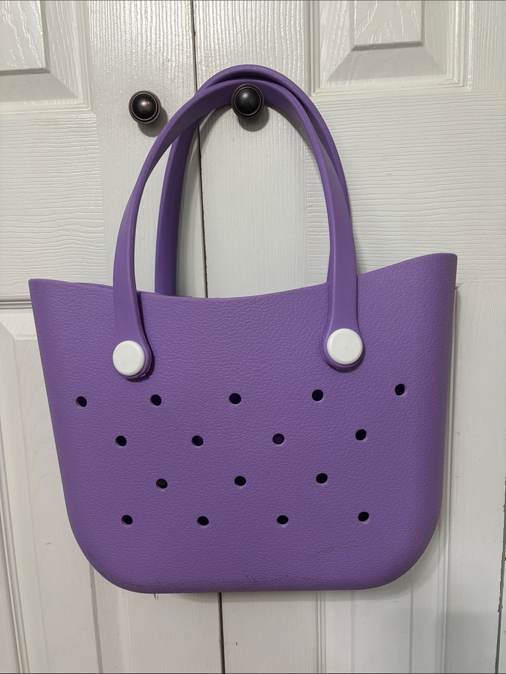 Purple Women's Small Tote Bag - Lightweight Everyday Carry